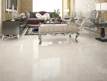 تصویر 4 از سرامیک پرسلان سفید طلایی با کیفیت عالی